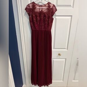 ASOS formal embroidered gown